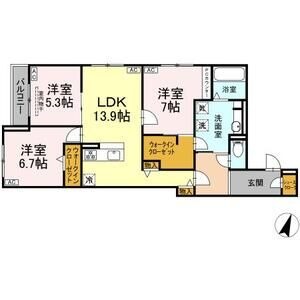 202の間取り図