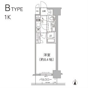 702 の間取り図
