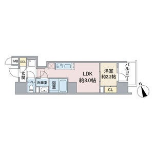 403の間取り図