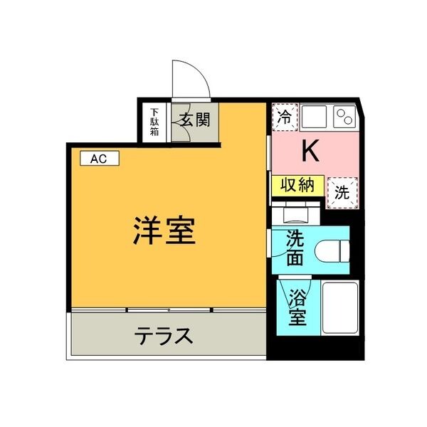 6Aの間取り図