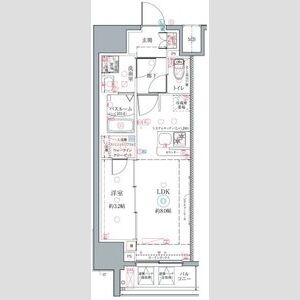 601の間取り図