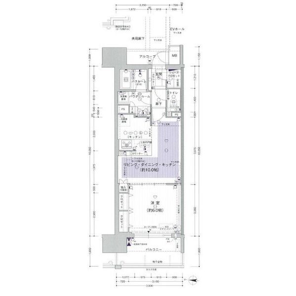 206の間取り図