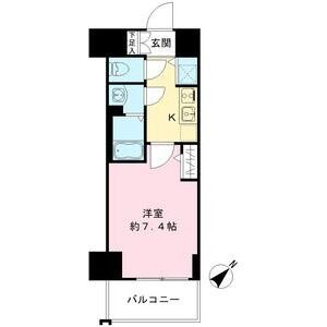 XVI 1Kの間取り図