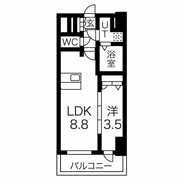 805の間取り図