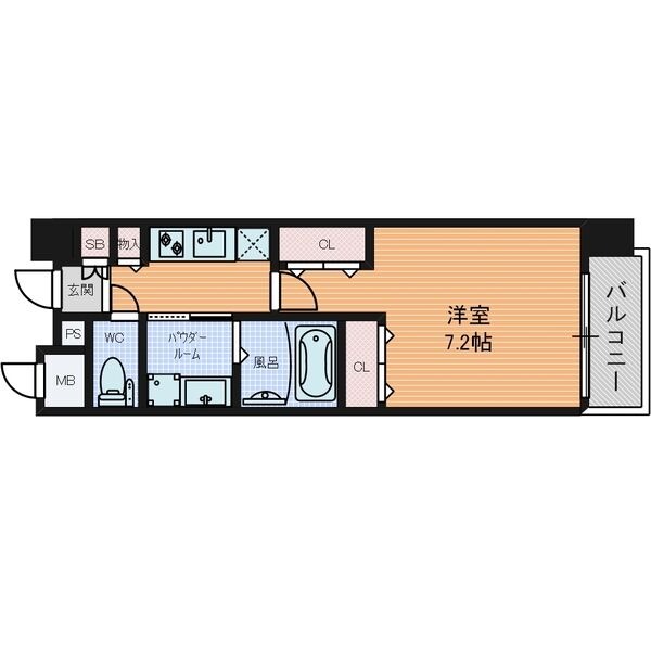806の間取り図