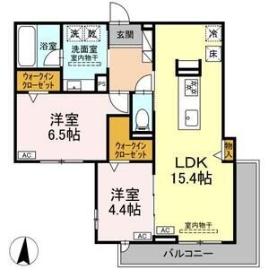 101の間取り図