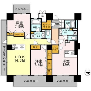 1301 の間取り図