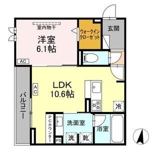 203の間取り図