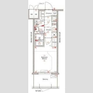 504 の間取り図