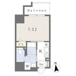 1102の間取り図