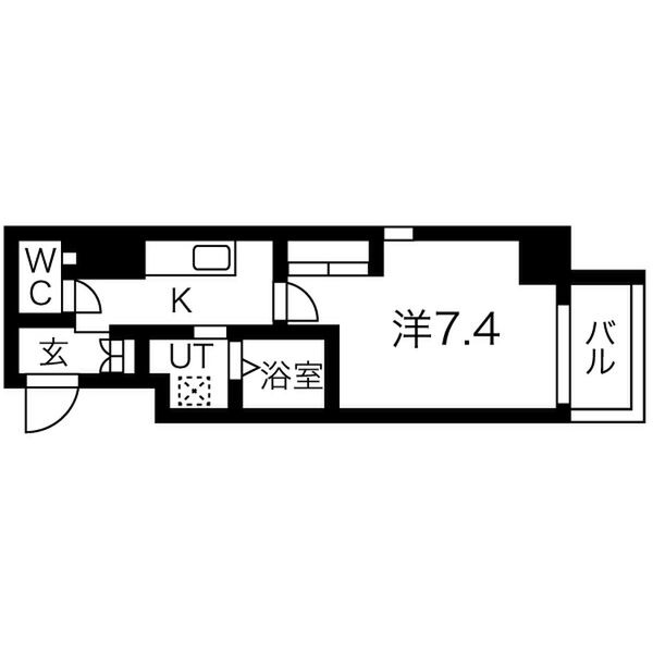 901の間取り図