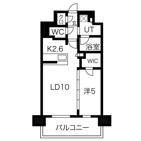 1302 の間取り図