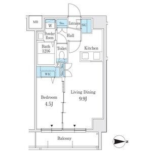 601 の間取り図