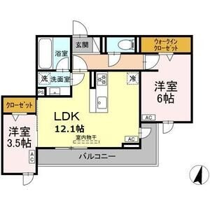303の間取り図