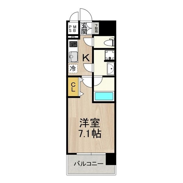 612の間取り図