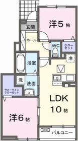 102の間取り図