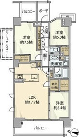 501の間取り図