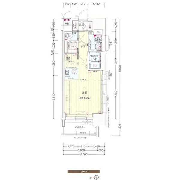 510の間取り図