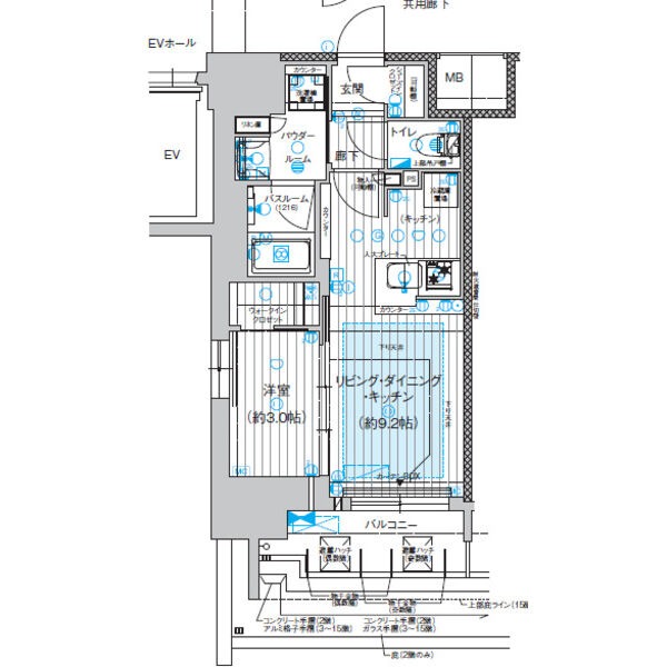 1201 の間取り図