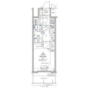 B 1Kの間取り図
