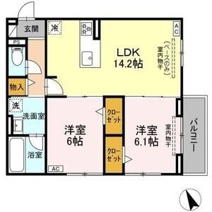 201の間取り図