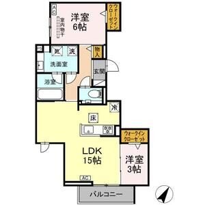 102の間取り図