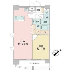 1401の間取り図