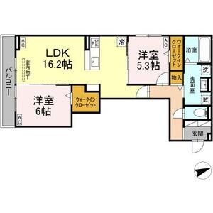 203の間取り図