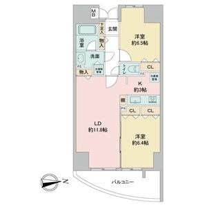 1003の間取り図
