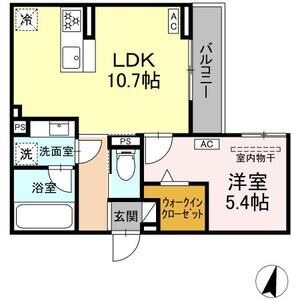 203の間取り図