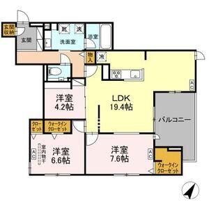201の間取り図