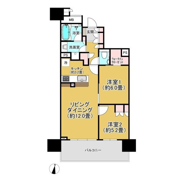 402 の間取り図