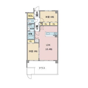 103 の間取り図