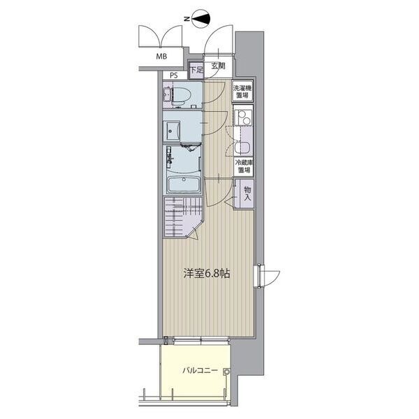 204の間取り図