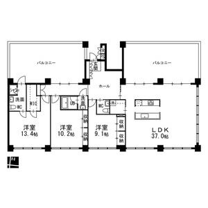 401の間取り図