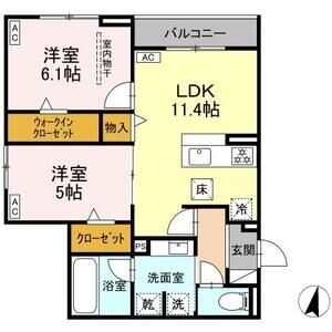 101の間取り図