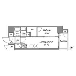 204 の間取り図