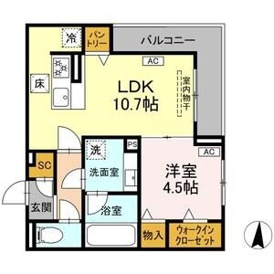 103の間取り図