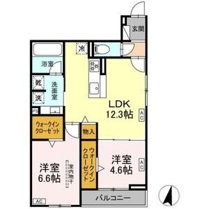 203の間取り図