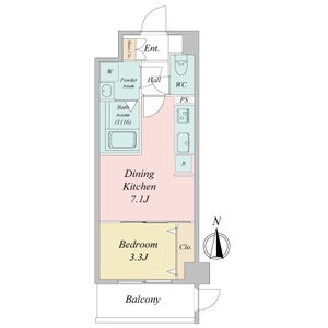 102の間取り図