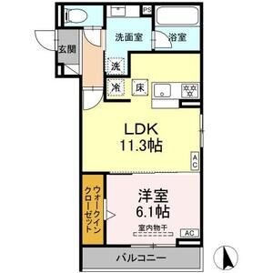 102の間取り図