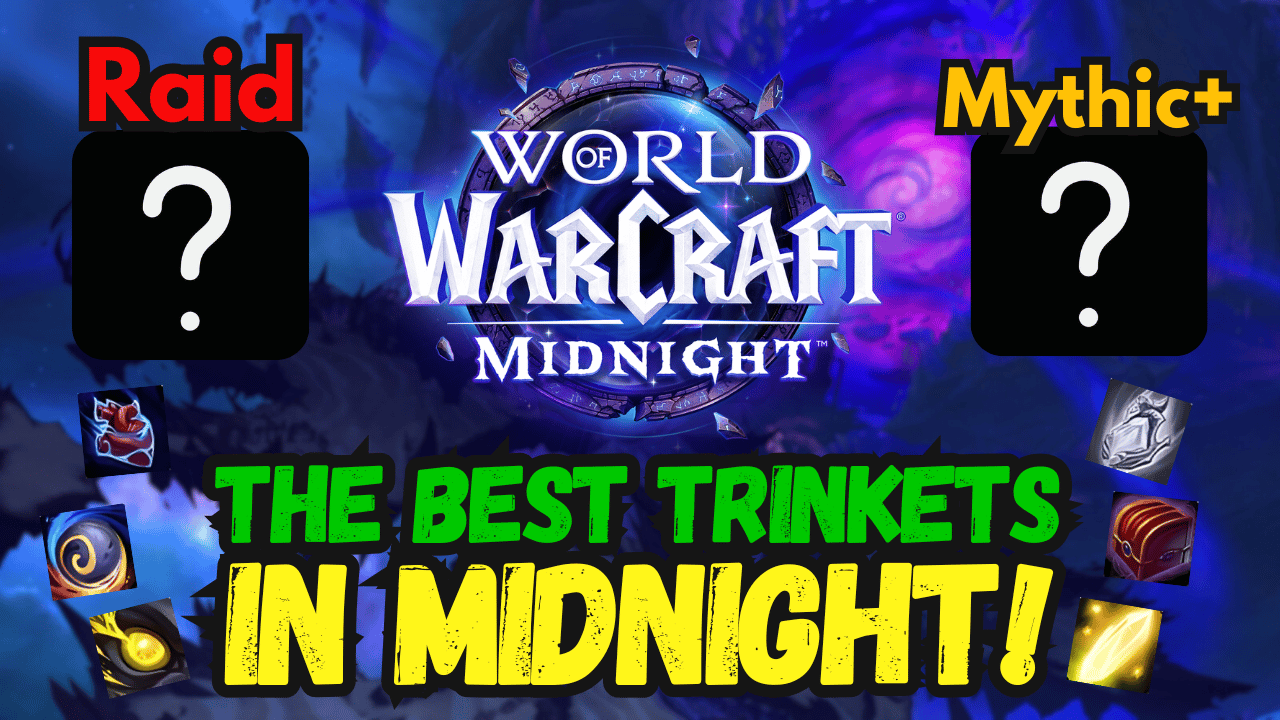 The Best-in-Slot Tank Trinkets for Midnight! | Raid, Mythic+, Delves, And Crafts!