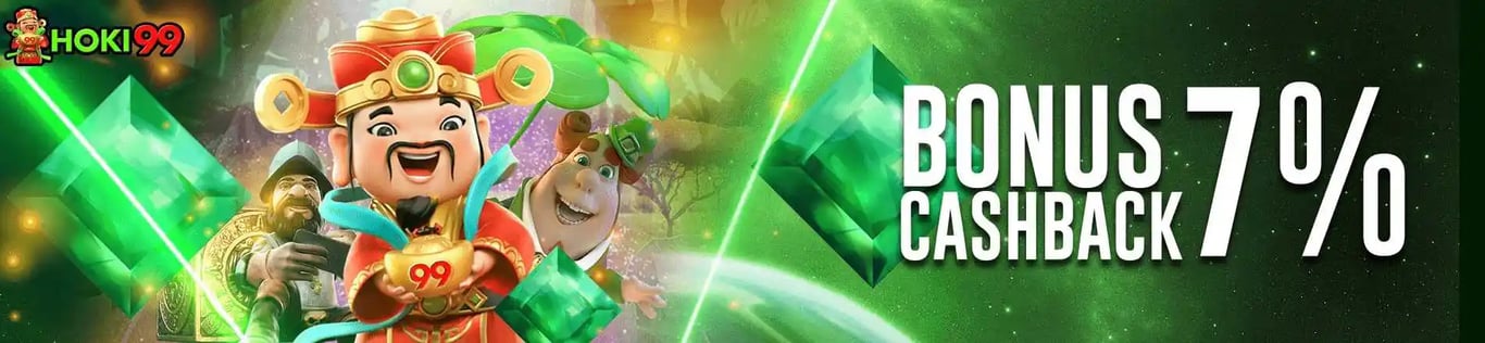 BONUS CASHBACK 7%
