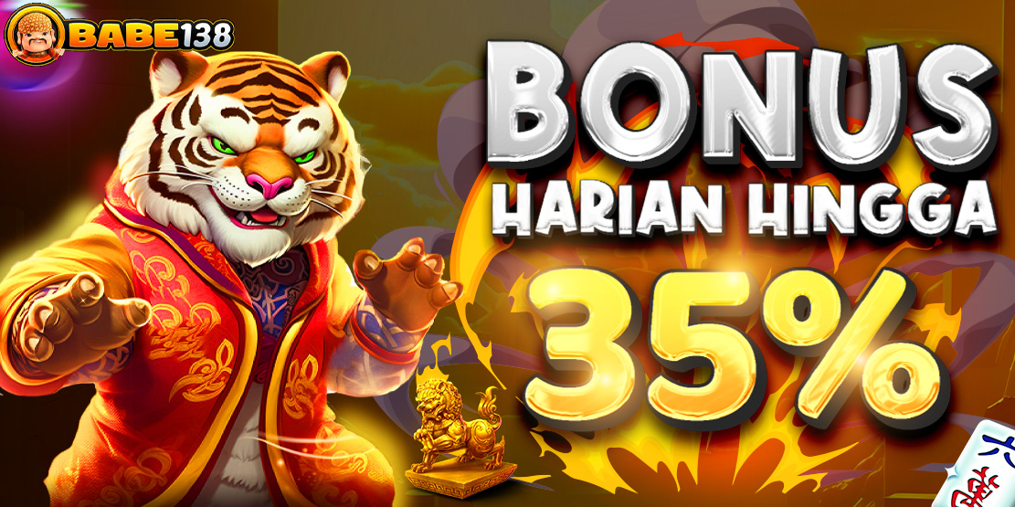 Bonus Harian 35%