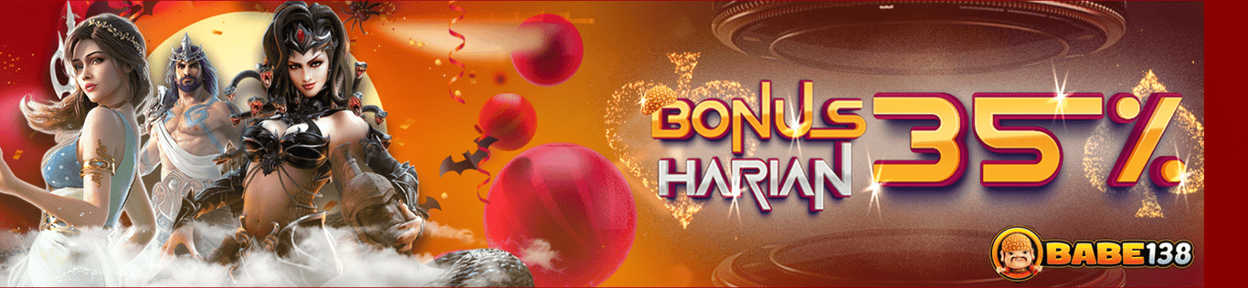 Bonus deposit harian 35%