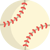 baseball representing the o in HomeRun