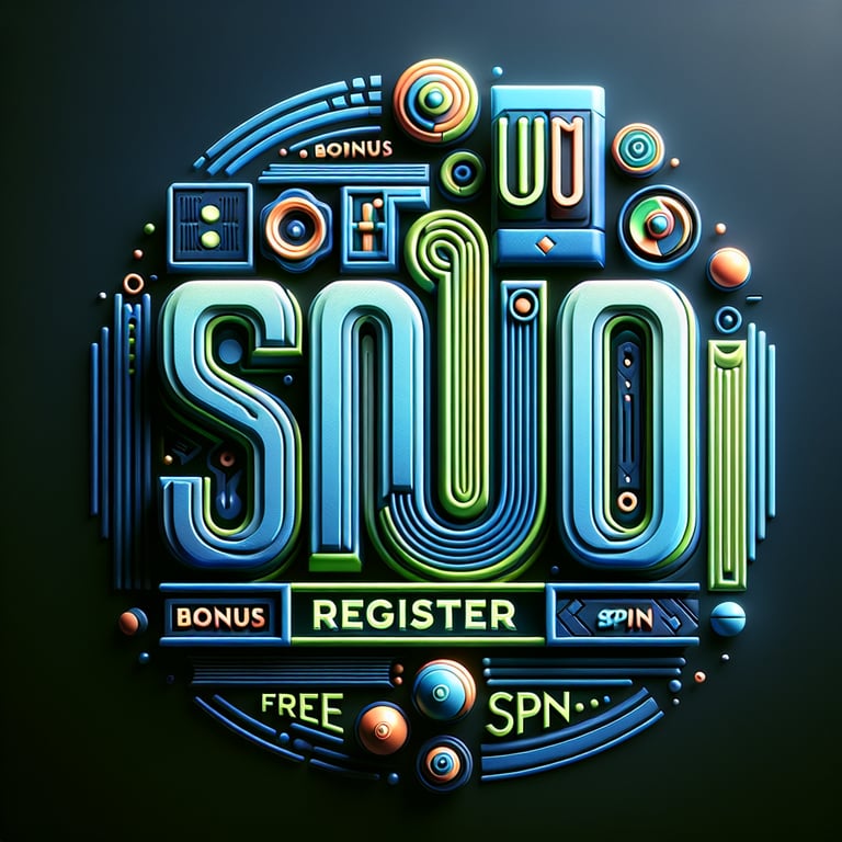 Image Um logo vibrante e envolvente para o site, que destaca as palavras 