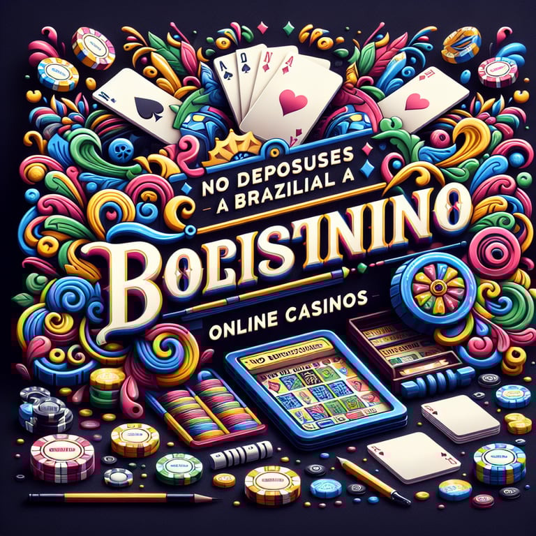 Cassinos Online com Bônus Sem Depósito: Apostas Grátis no Brasil!