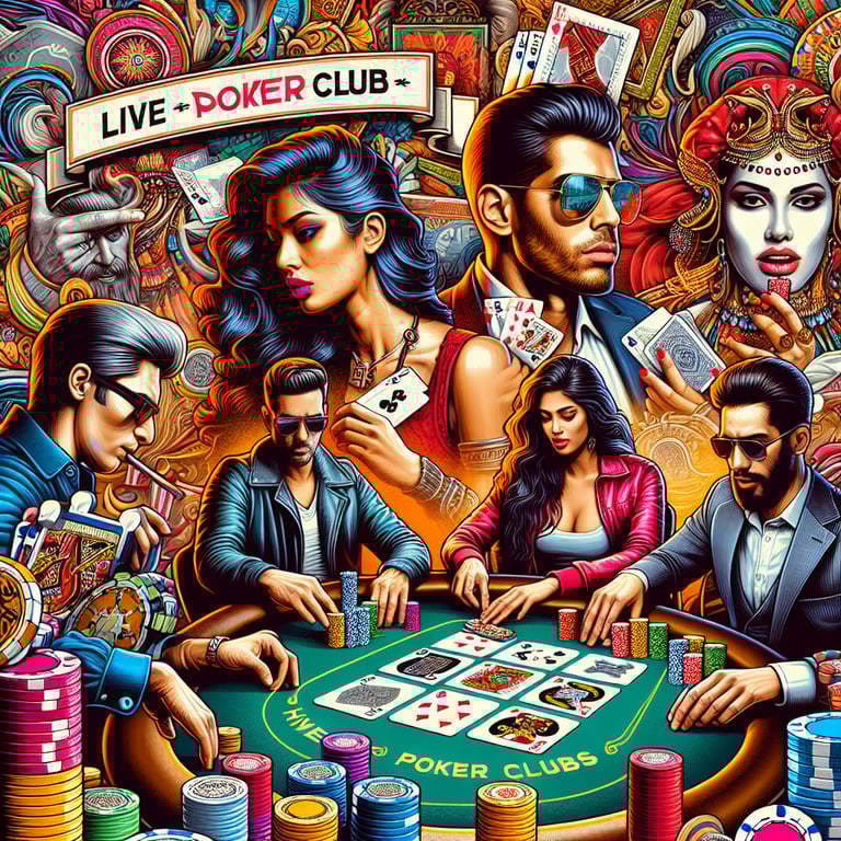 Discover the Thrill of Live Games: Join Exciting Poker Clubs Today!