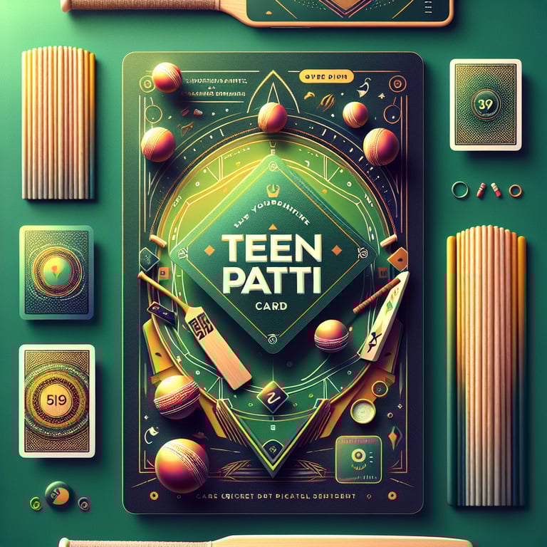 अनुभव करें रोमांच: आज ही Teen Patti खेलें और IPL पर सट्टेबाजी करें!